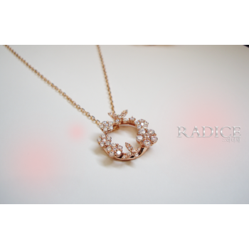 로즈골드 플라워세트